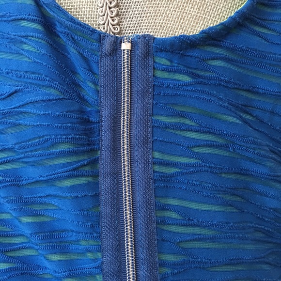 Flirty Two Tone Sheath Dress 🌴 - Picture 4 of 6